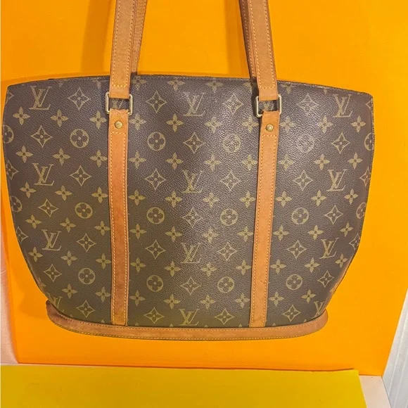 Louis Vuitton Monogram The Babylon Brown and Tan Tote bag - Picture 2 of 14